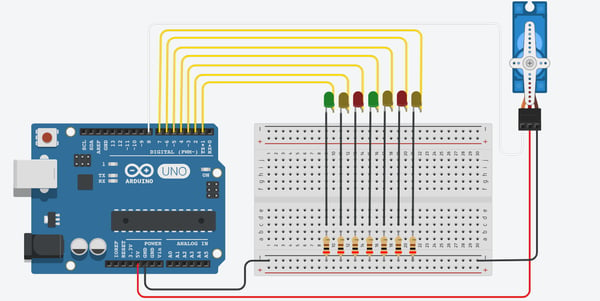 Arduino circuit diagram